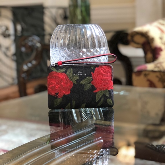 NWT Coach Mini floral Bennett&wristlet - Picture 6 of 8